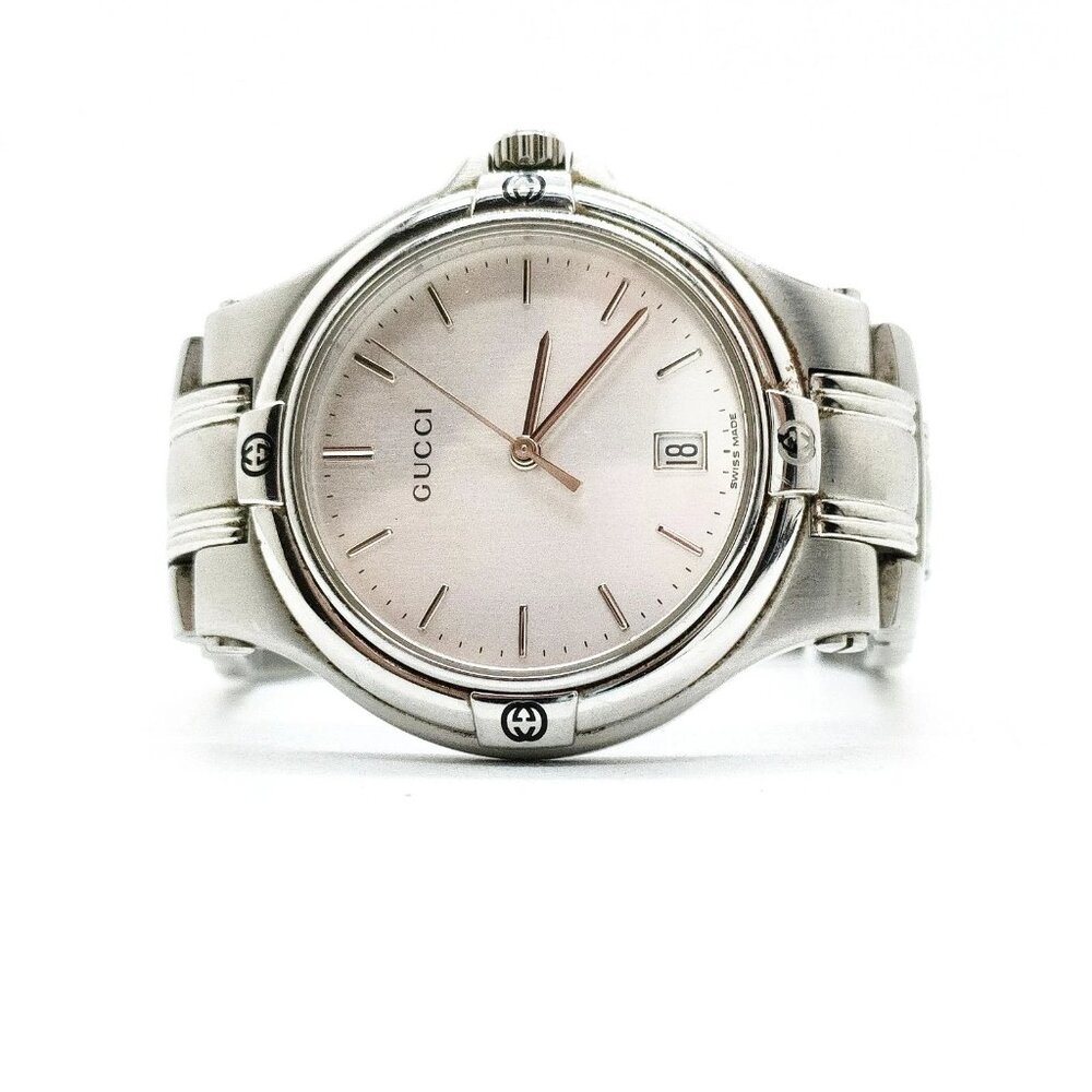 Gucci Watch 9040M 34mm Women's Whites X Silver 180-070225 - Picture 2 of 9